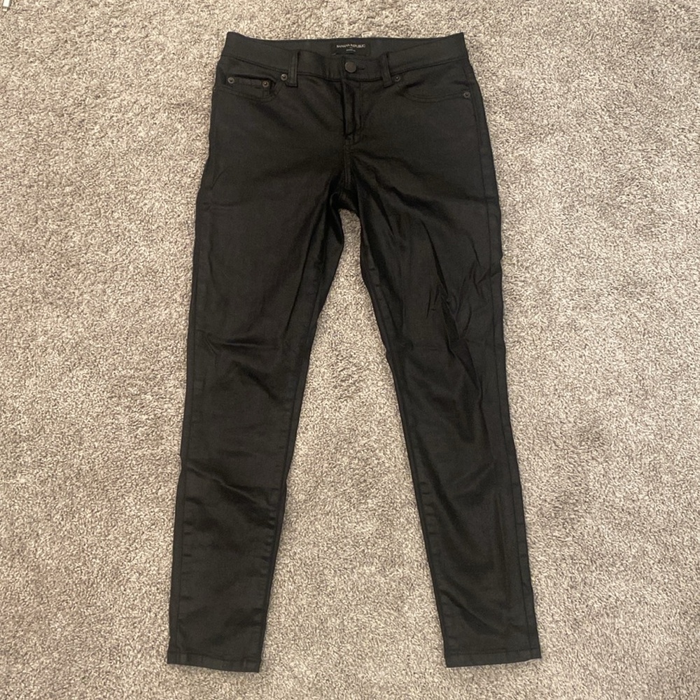 Banana Republic Waxed Jeans